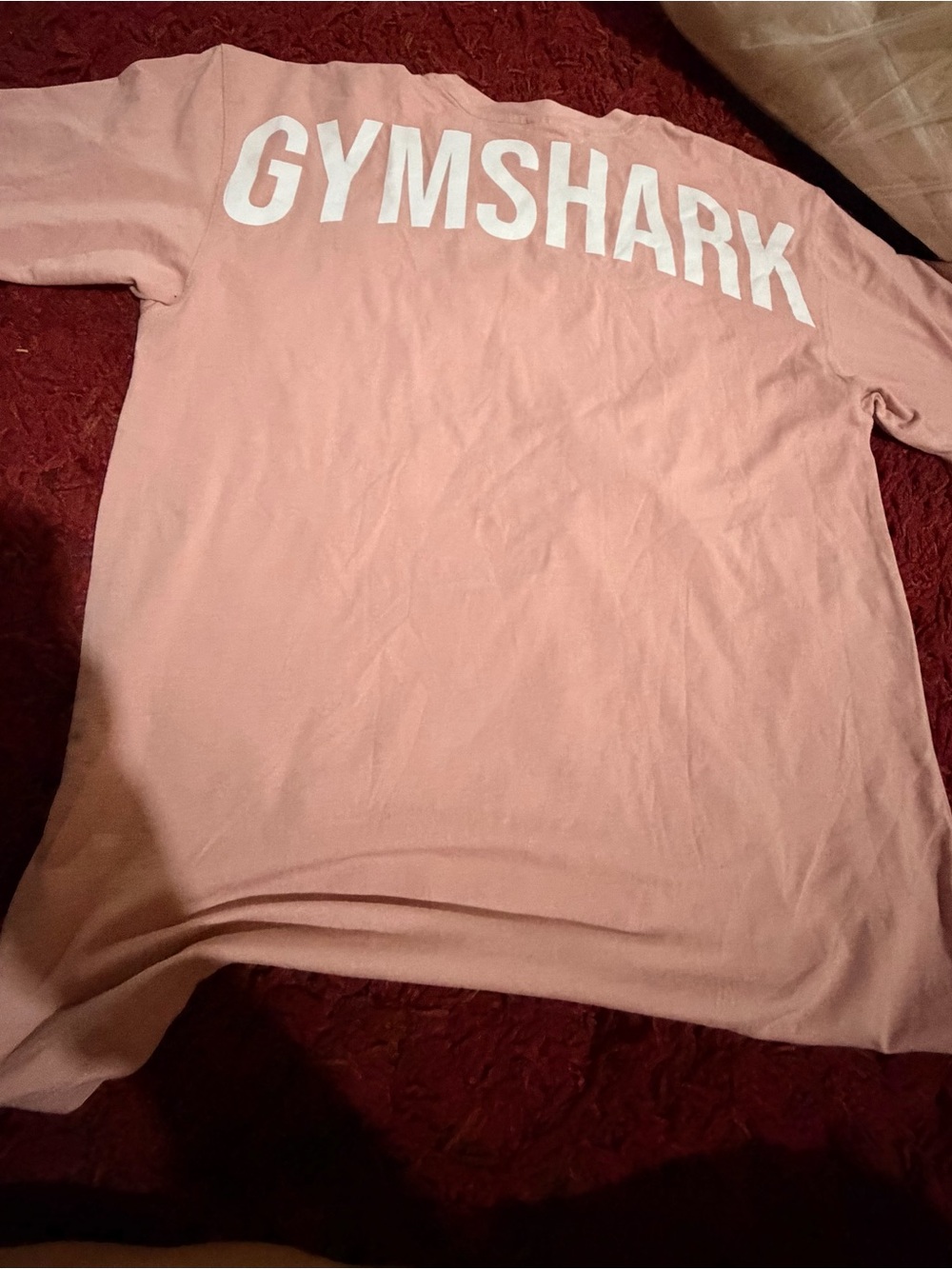 Gymshark Dusty Pink Crewneck Tee